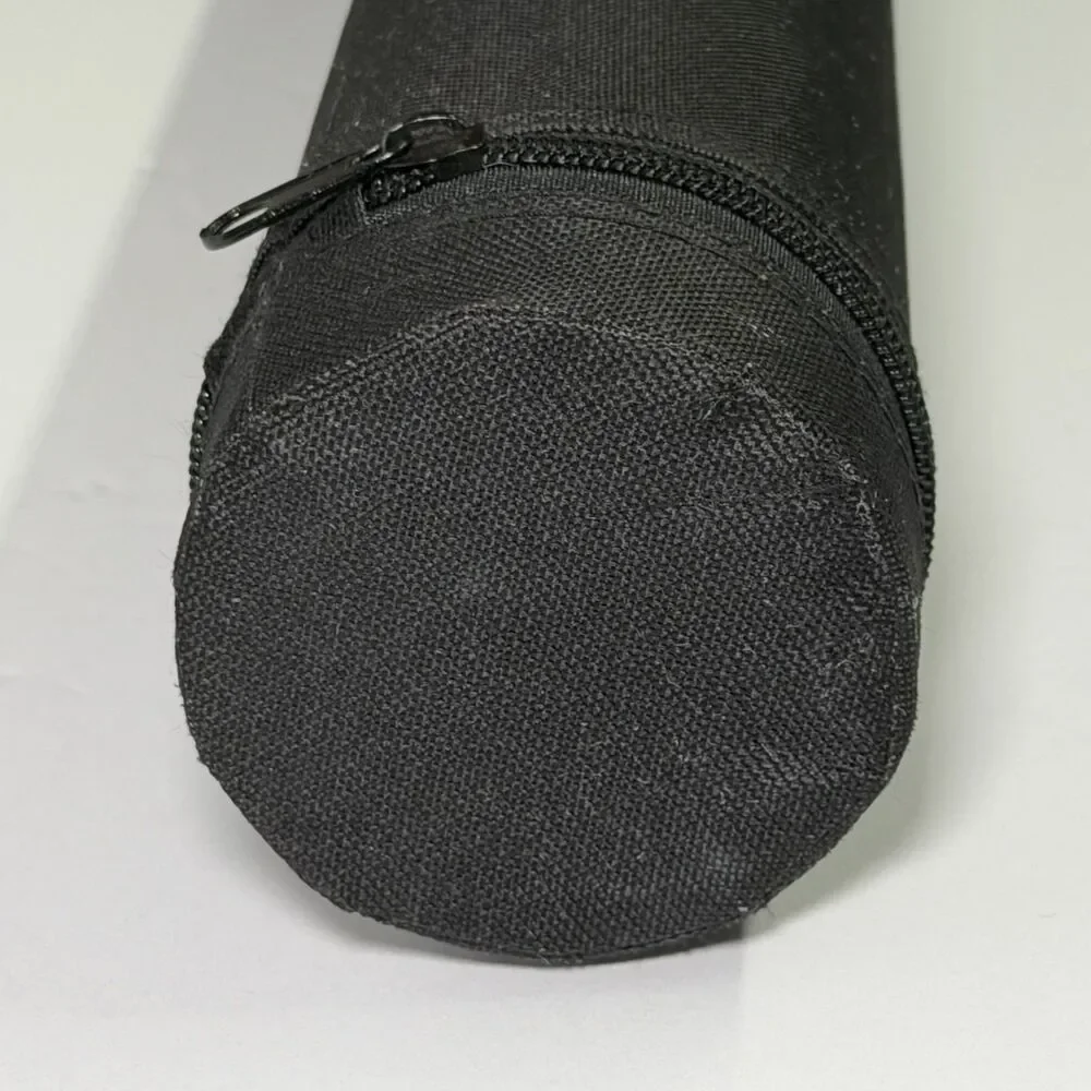 American Explorer Fly Fishing Rod Case Black Used Zipper Top Outdoors Exploring - Picture 9 of 12